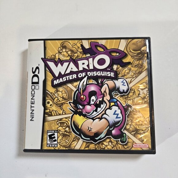 Wario: Master of Disguise Nintendo DS Authentic Tested + Inserts No Manual - Picture 1 of 11